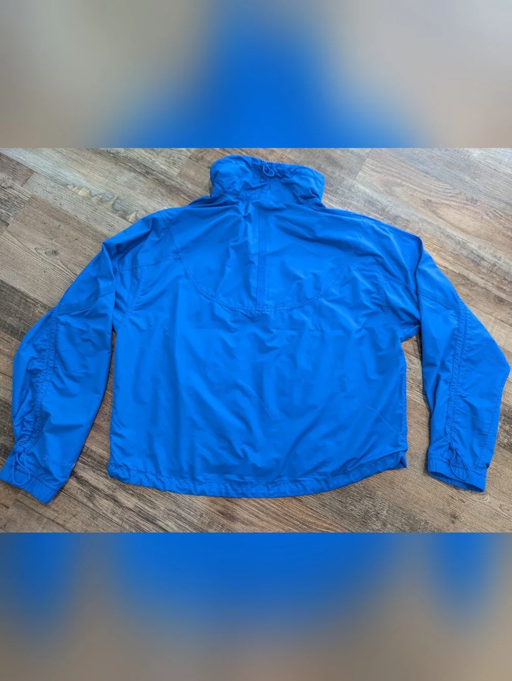 Lululemon Lightweight Cropped Track Jacket Blazer Blue Tone Sz 10 - Picture 12 of 16